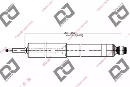 Амортизатор DJ PARTS DS1069GT